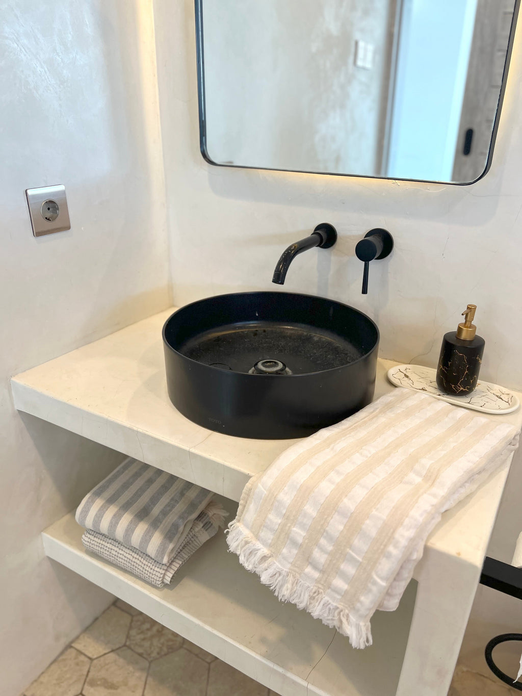 Melody Peshtemal Towel – Handwoven Turkish Hammam Towel in White